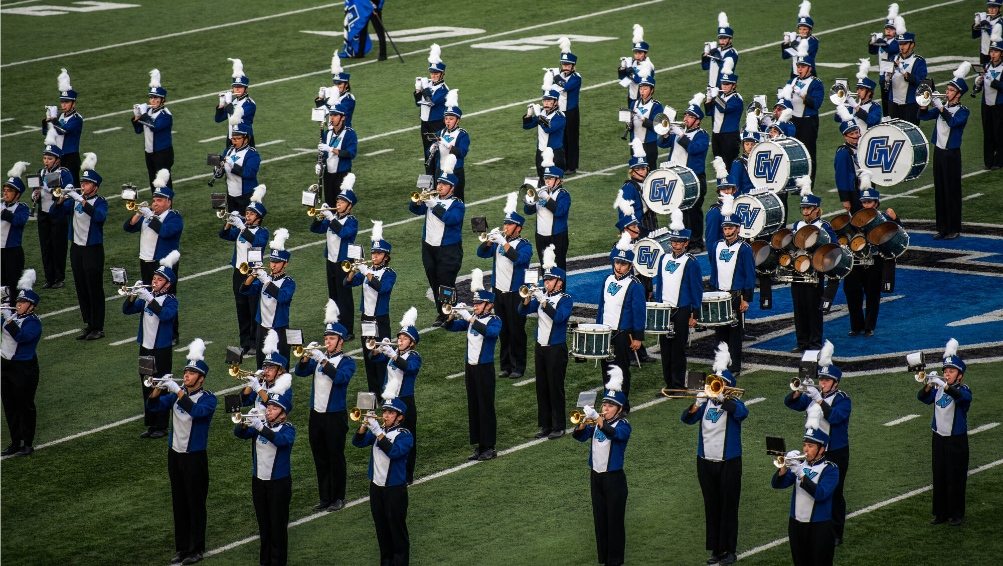 Portion of the LMB at lubbers stadium, likely playing pregame